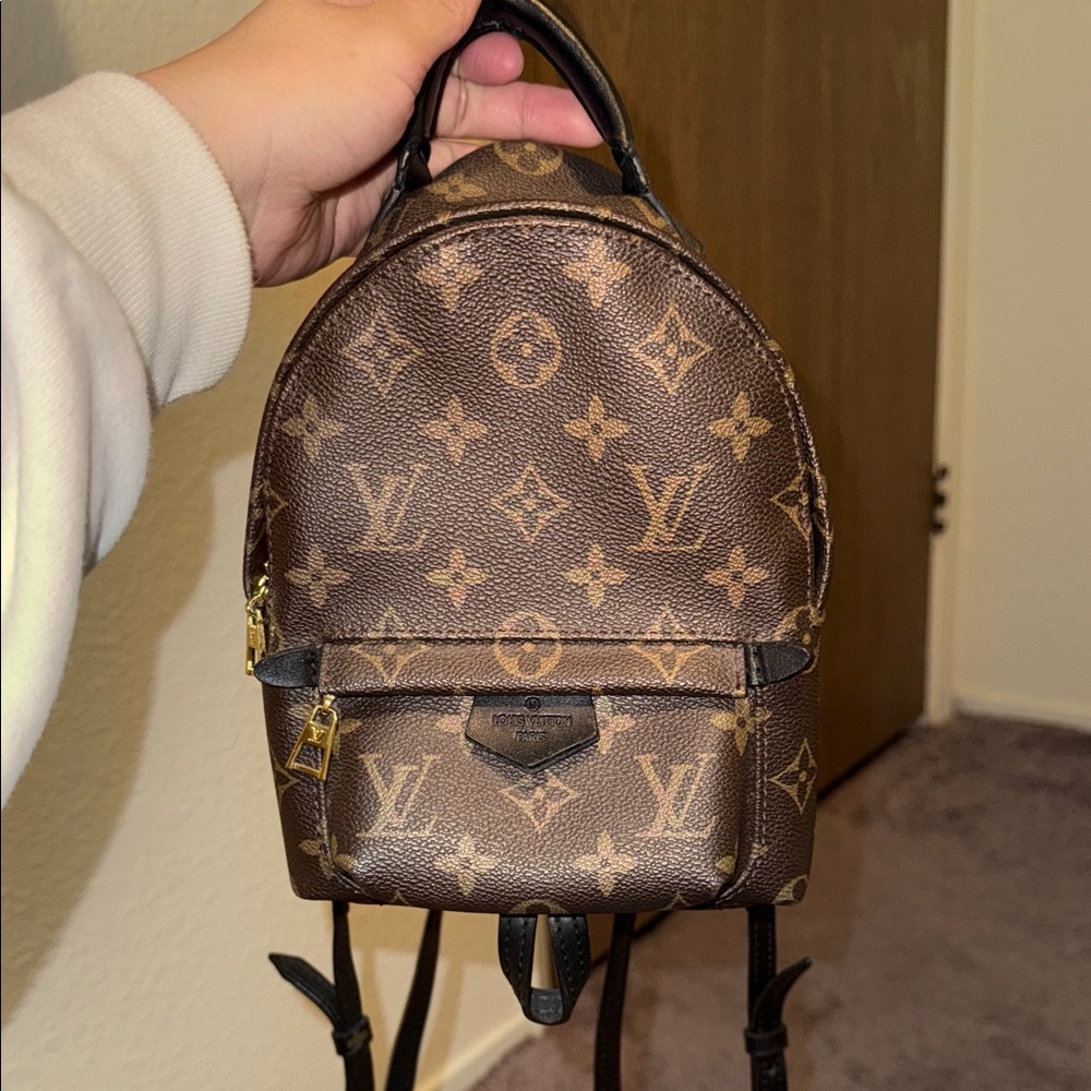 Monogram Brown Mini Backpack